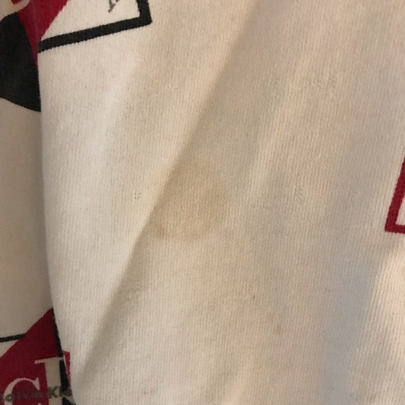 Vintage Calvin Klein Collared Graphic Tee Button - Picture 5 of 7